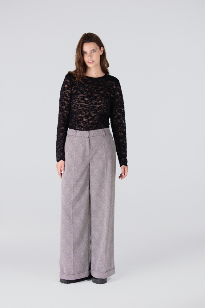 KIKI W25 TOP FL 155 000999 BLACK